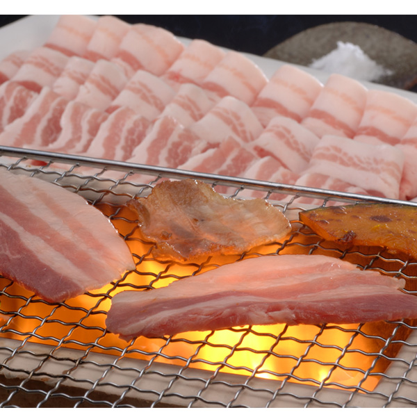 山形県食肉公社認定 山形豚 バラ焼肉(600g)